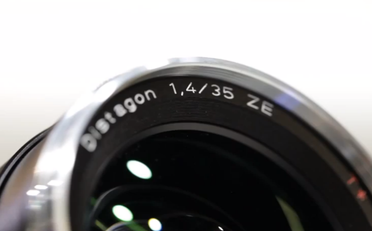 Carl Zeiss Lenses New 35mm f1.4 Lens Video. Photokina 2010.