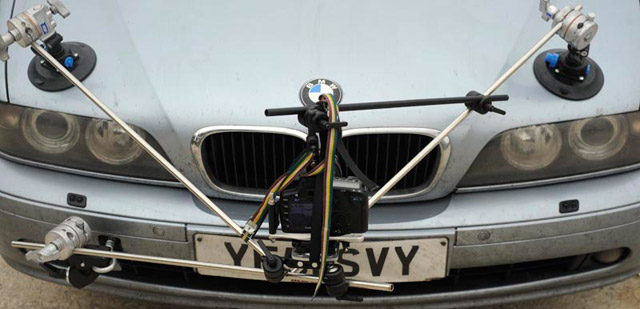 Half Inch Rails: lightweight carmount kit