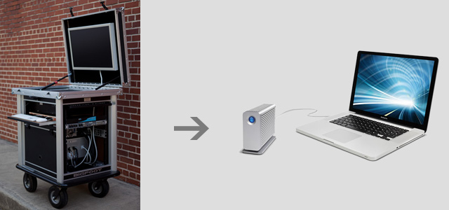 The solution for an affordable Scarlet-X backup workflow