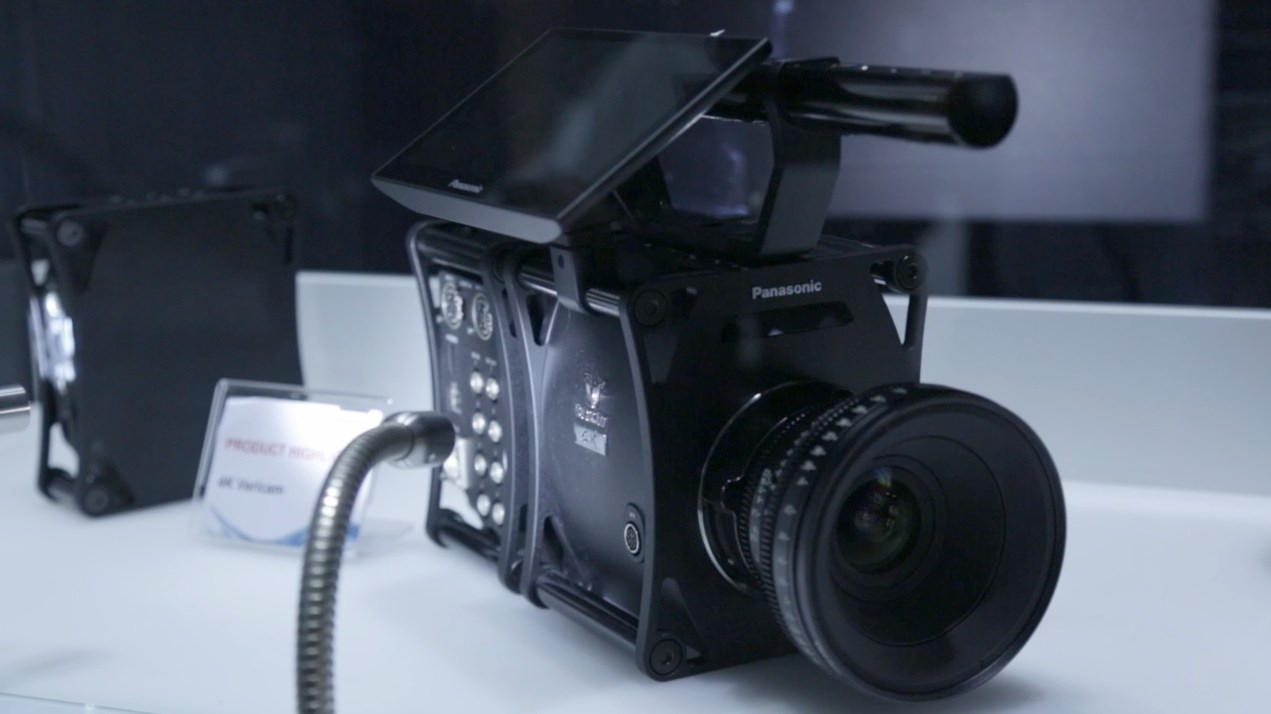IBC 2013 - Panasonic on their 4K Varicam, "Is the demand for 4K there yet?"
