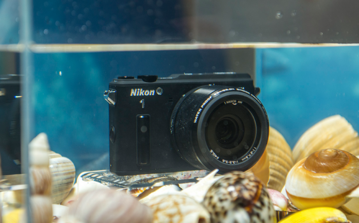 Nikon AW1  - Compact underwater video camera with interchangeable lens