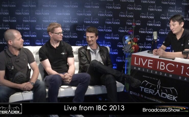 IBC 2013 - News Shooter interviews cinema5D's Johnnie Behiri & Nino Leitner