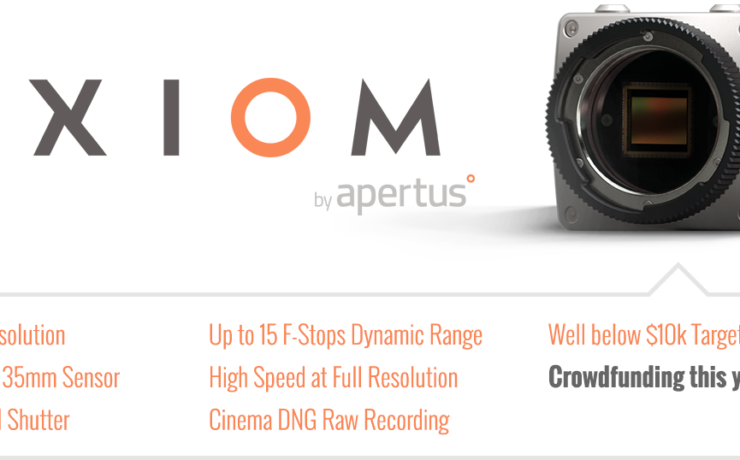 Apertus announces Axiom Open Module Concept, a "Lego camera"