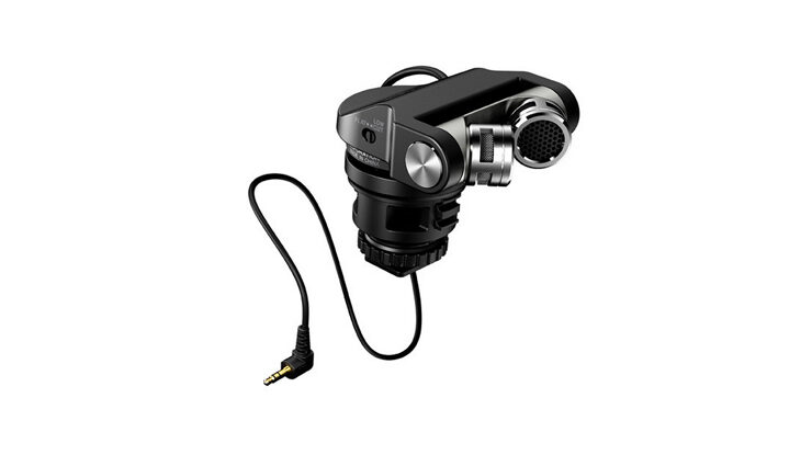 Tascam TM 2X - On board Condenser Microphone for DSLRs