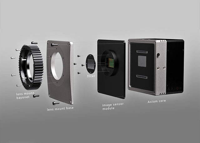 Axiom 4K camera update: Open module concept