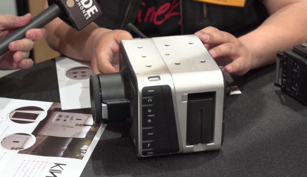 NAB 2014 - Blackmagic Production & Cinema Camera modifications by Kinefinity