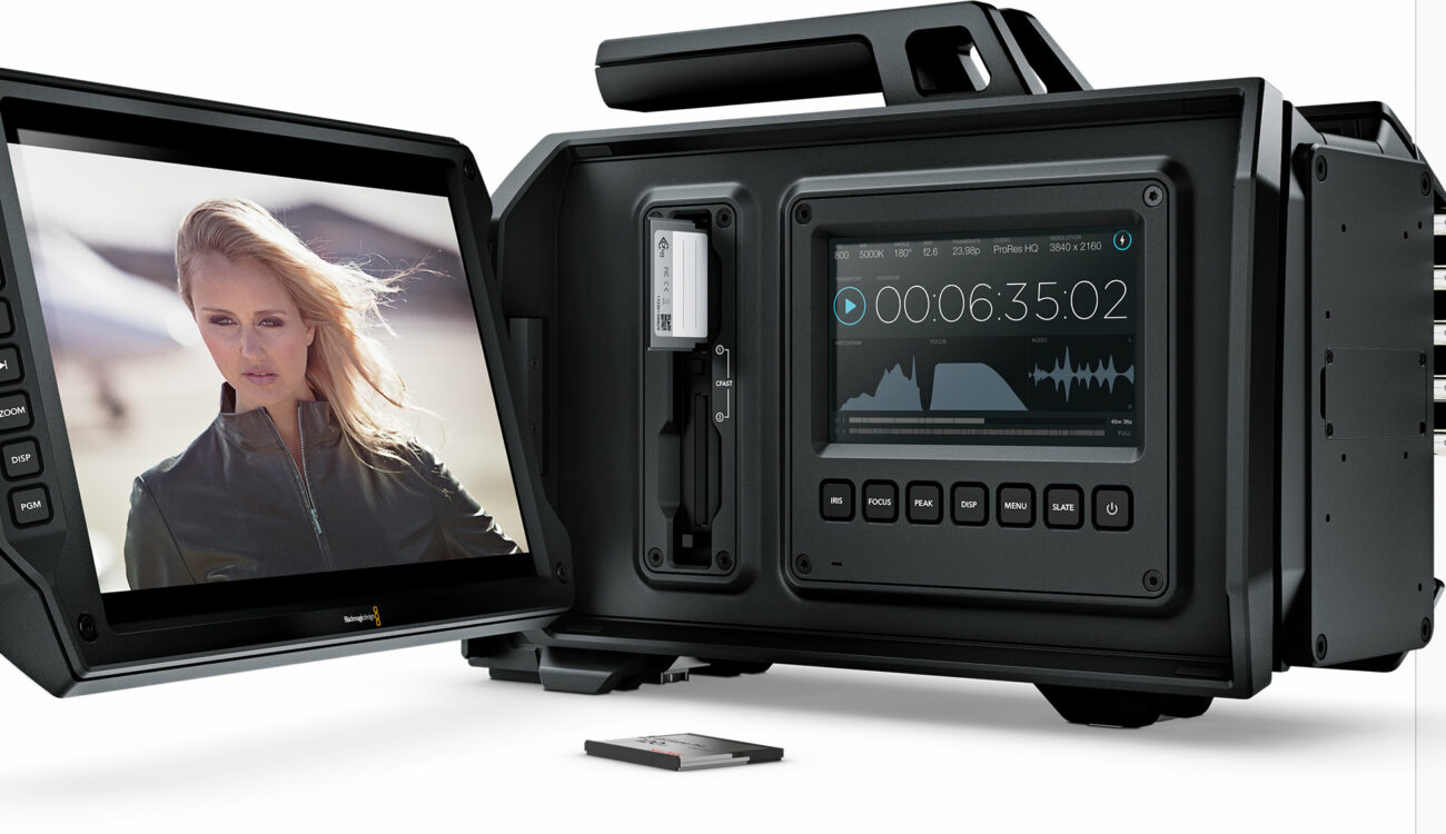 NAB 2014 - Blackmagic URSA upgradable 4K digital film camera for $6000