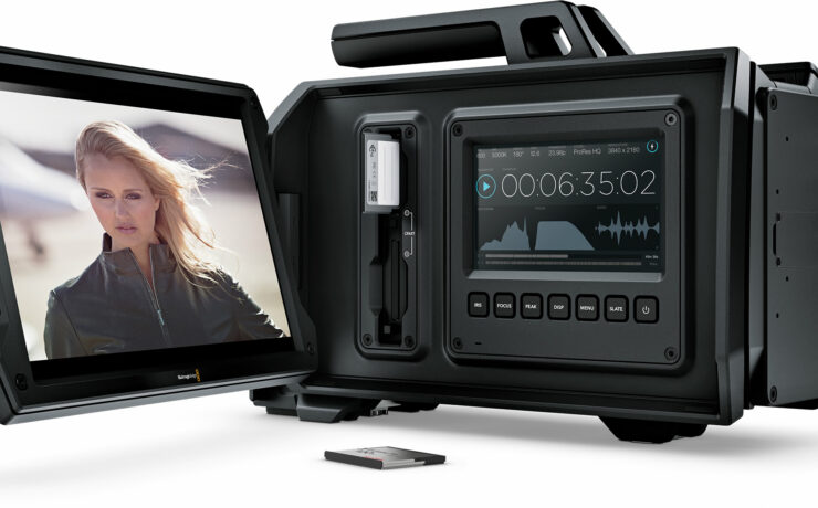 NAB 2014 - Blackmagic URSA upgradable 4K digital film camera for $6000