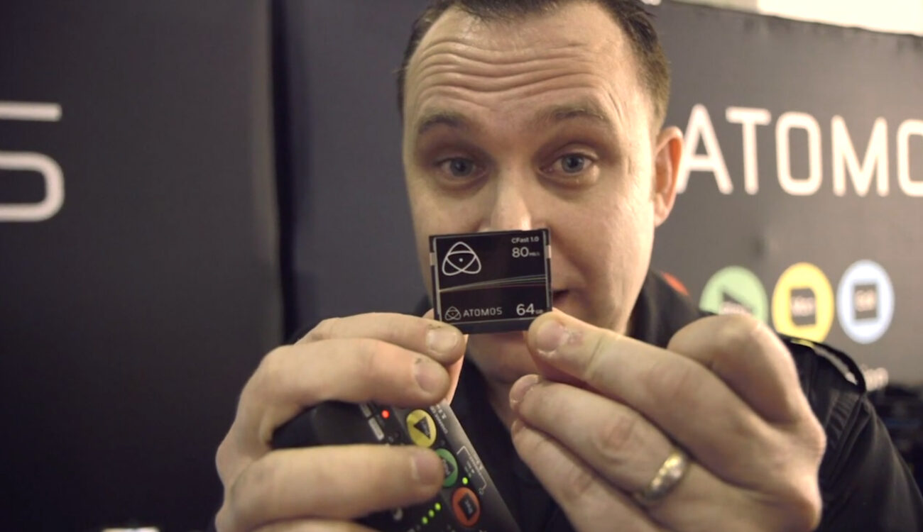 Atomos release CFast cards for Ninja Star, plus coiled HDMI leads