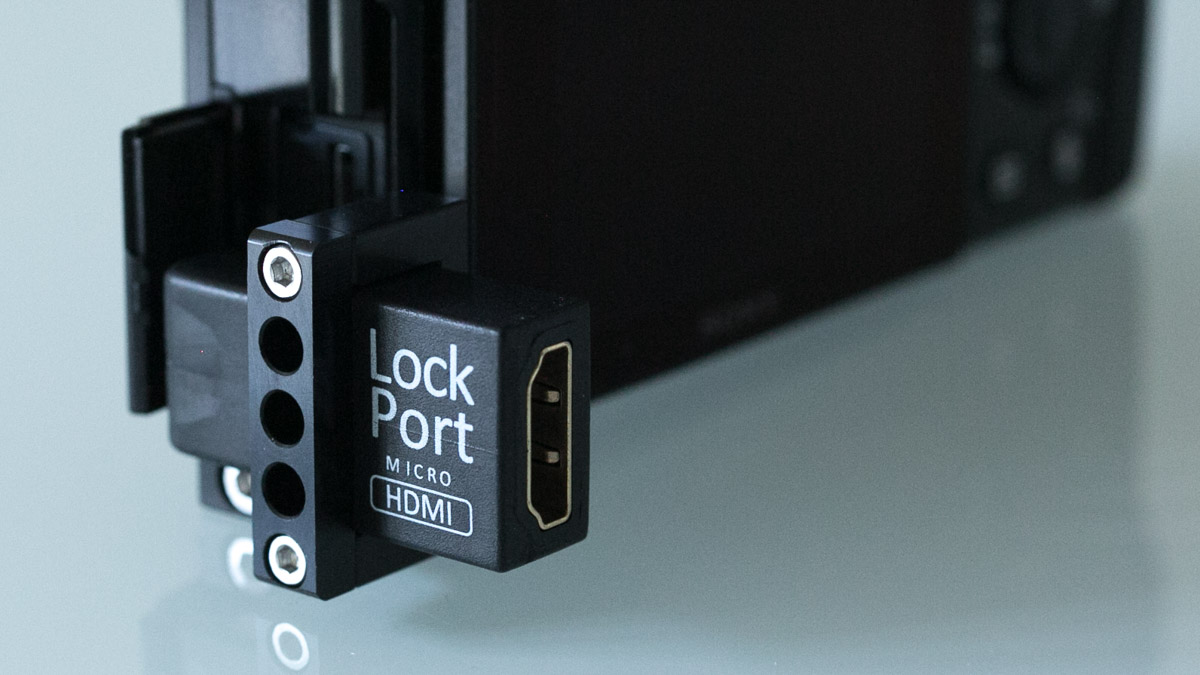 Review: Lockport A7 - HDMI lock on your Sony A7S