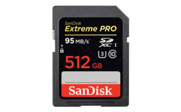 San Disk Releases first 512GB SD Card