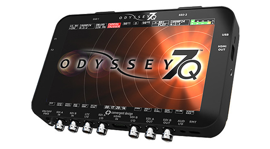 Odyssey 7Q 4K ProRes Recording Firmware Update