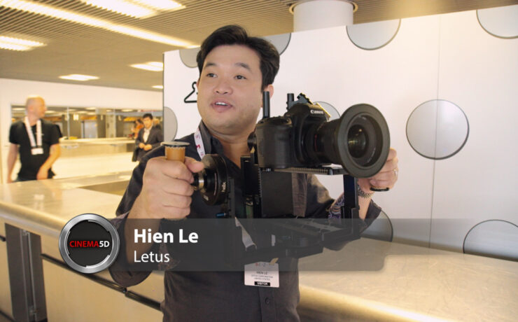 Updated Letus Helix - $4000 Single Operator Camera Stabiliser