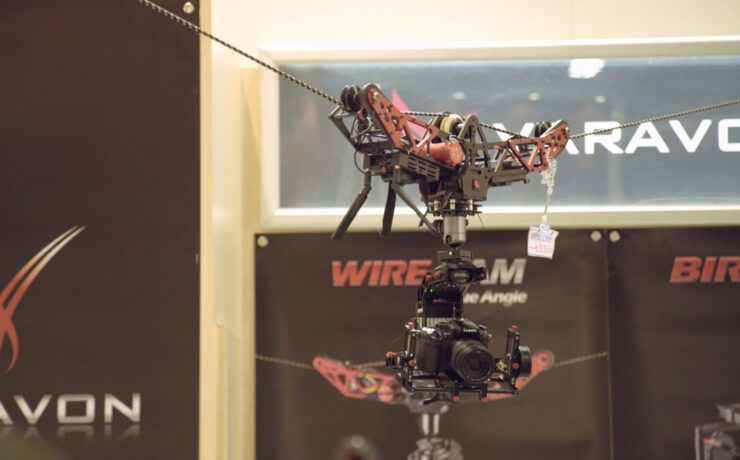 Varavon Wirecam - Flying Gimbal on a Wire Ready for Release