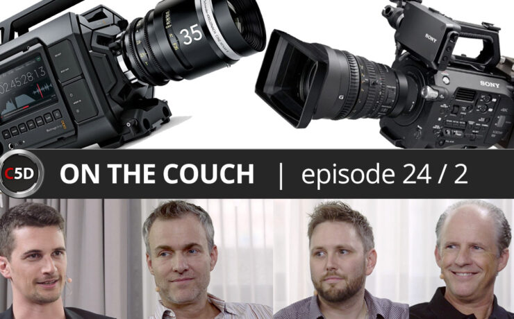 Are Cameras Getting Bigger Again? - ON THE COUCH Ep. 24 part 2 of 2 - Frank Mirbach, Lawrence Richards & Glidecam CEO David Stevens