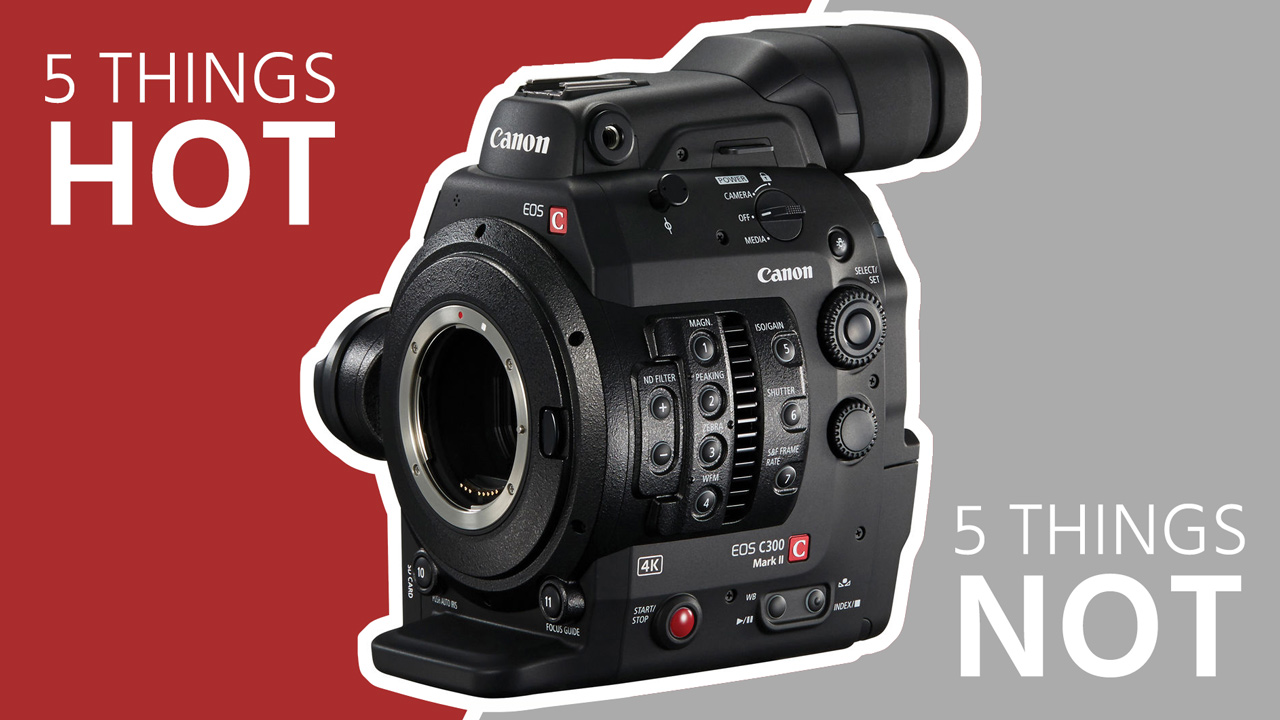 5 Things Hot & 5 Things Not on the Canon C300 Mark II