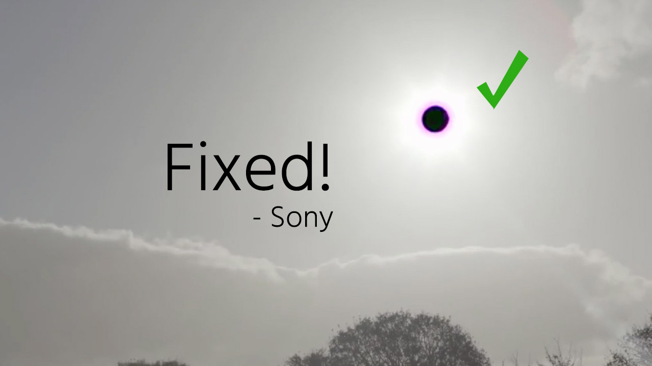 Sony Issues a7S II Firmware Update, Fixing "Black Hole Sun" Problem