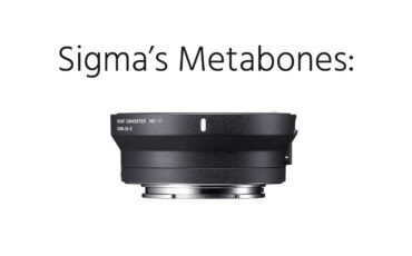Sigma MC-11 - a Sigma Metabones Adapter for EF to E