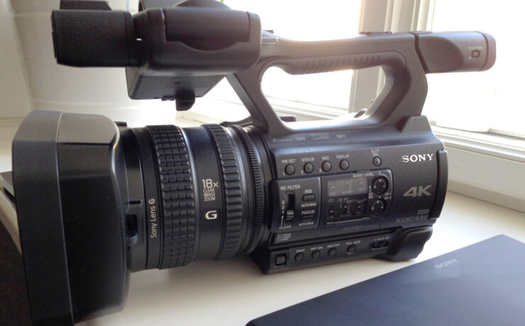 Sony Z150 - 4K, 1" sensor & 120fps in HD - Hands-On Impressions