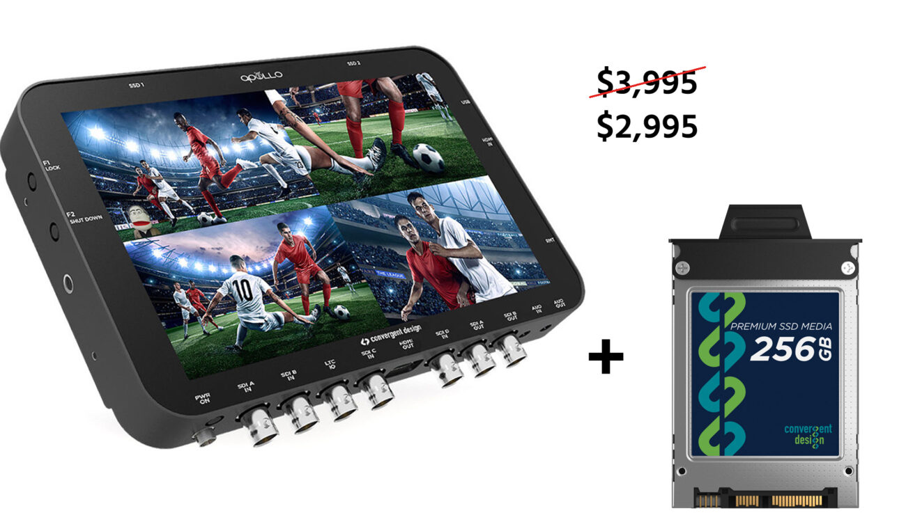 Convergent Design: $1,000 Price Drop on Apollo
