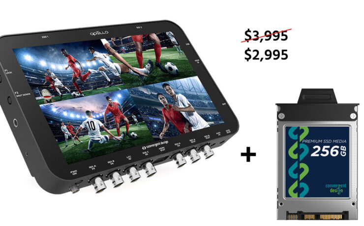 Convergent Design: $1,000 Price Drop on Apollo
