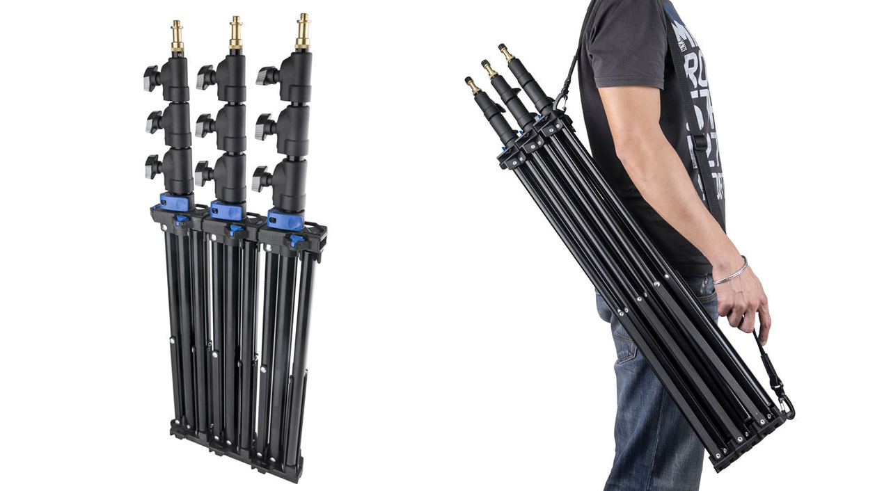 Kupo Click Stands - Transport and Storage is a Breeze