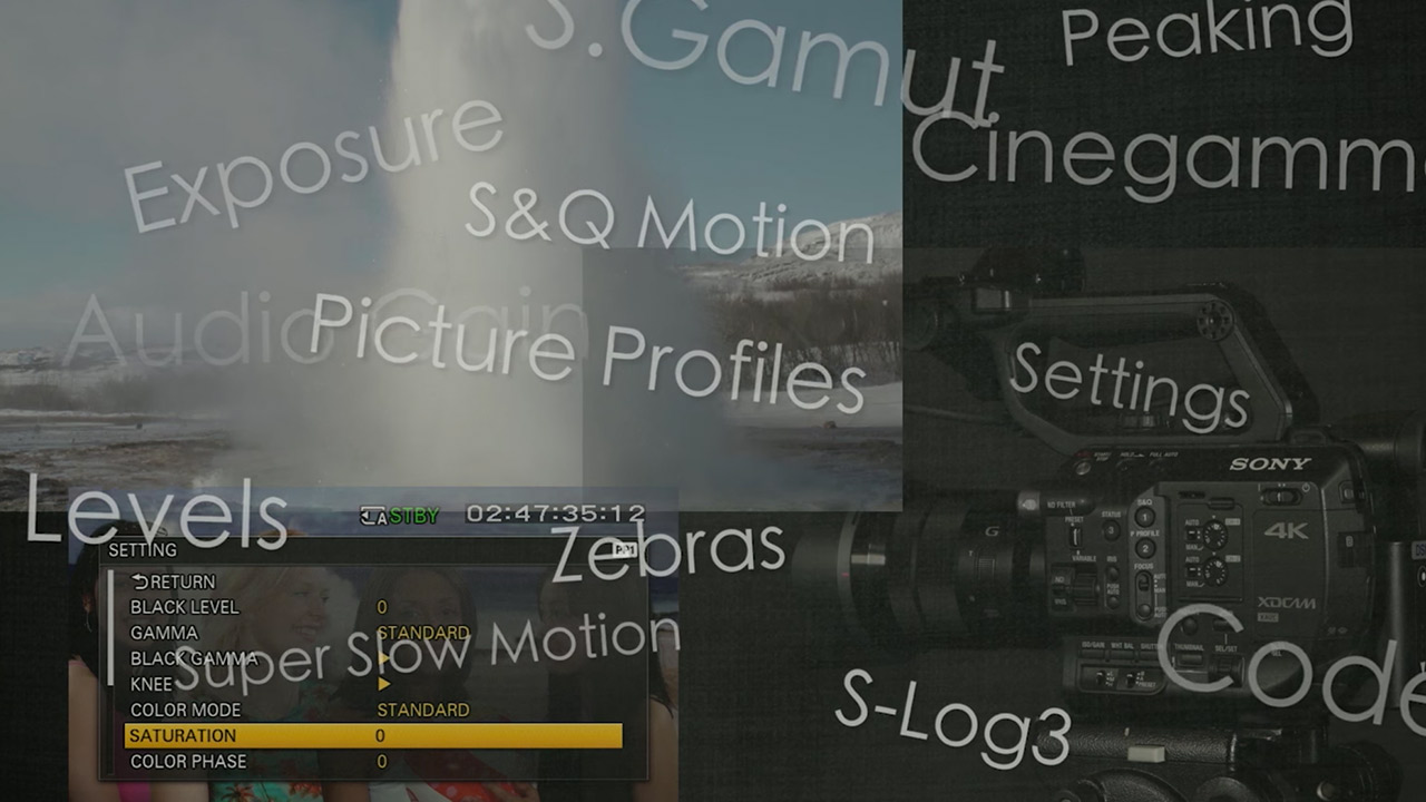 Sony FS5 Tutorial Videos by Alister Chapman