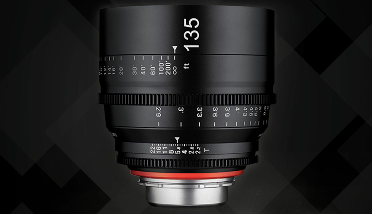 Samyang announces new XEEN 135mm T2.2 Cine Lens