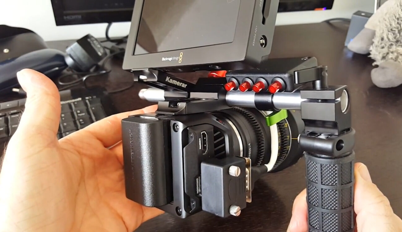 One Little Remote for the Blackmagic Design Micro Cinema Camera