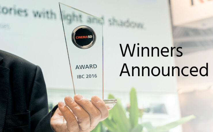 cinema5D IBC 2016 Award Winners Announced!