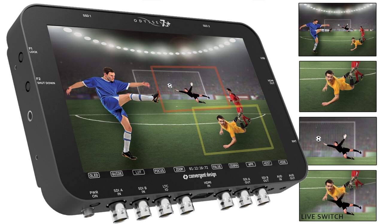 Convergent Design Titan - One 4K Source, Three HD Angles