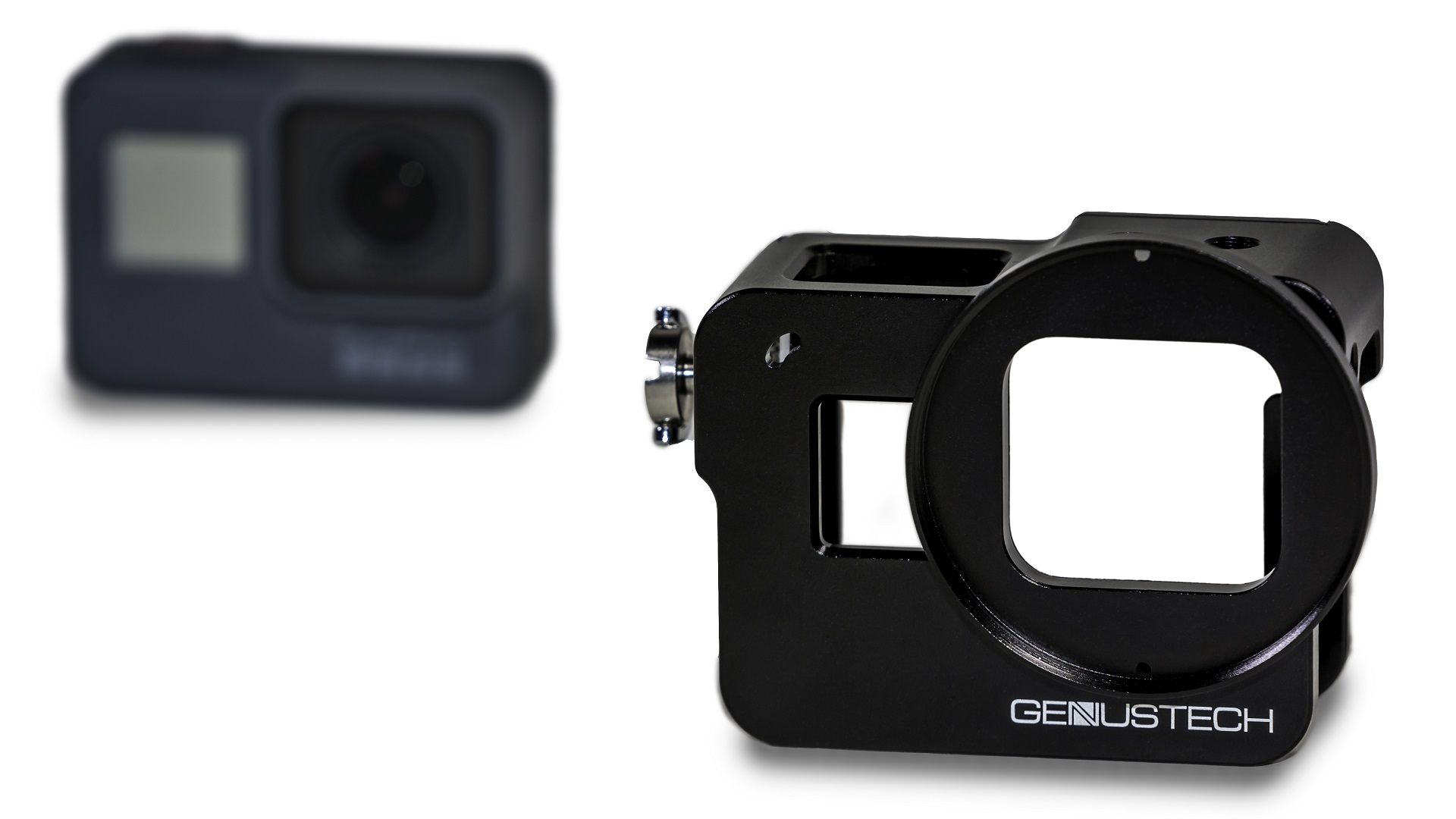 GenusのGoPro Hiro5用ケージとHero5のファームウエアアップデート