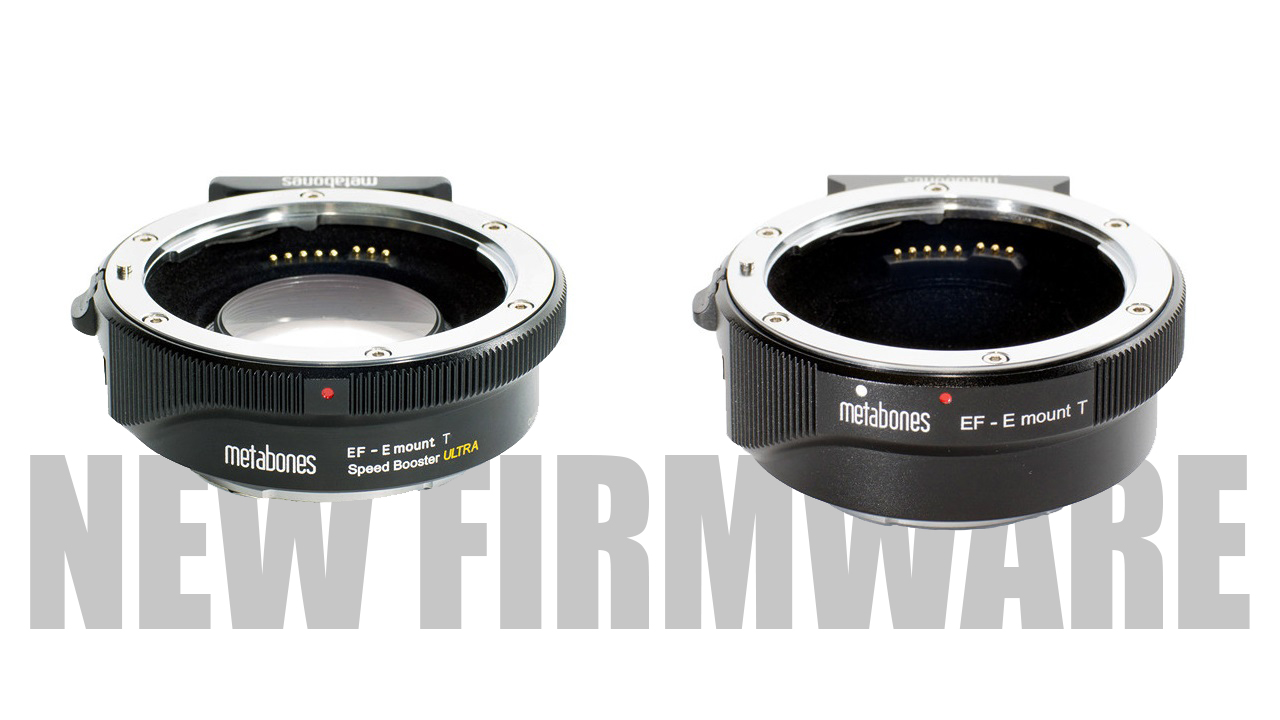 Metabones Firmware Update EF-E Adapters