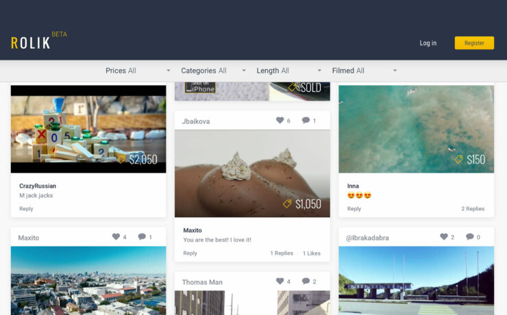 A Strange Trip to Rolik.co - A Video Ad Marketplace Featuring Partial Nudity and Tigers