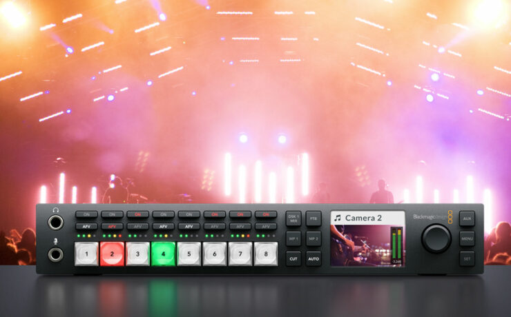 Blackmagic Studio Camera Price Drop, New ATEM Television Studio HD Switcher and More