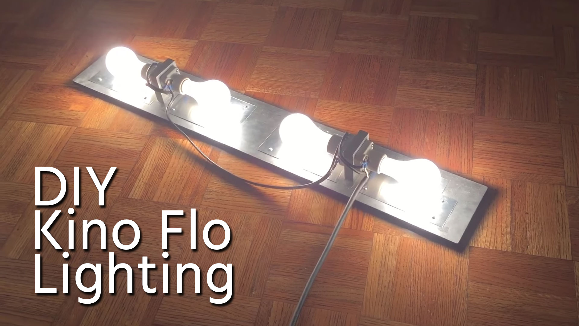Kino Floライトを使って最適の照明をDIYする