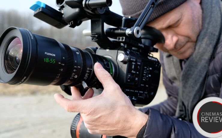 FUJINON MK18-55mm T2.9 E-Mount Cine Zoom Announced - Hands-on & Footage