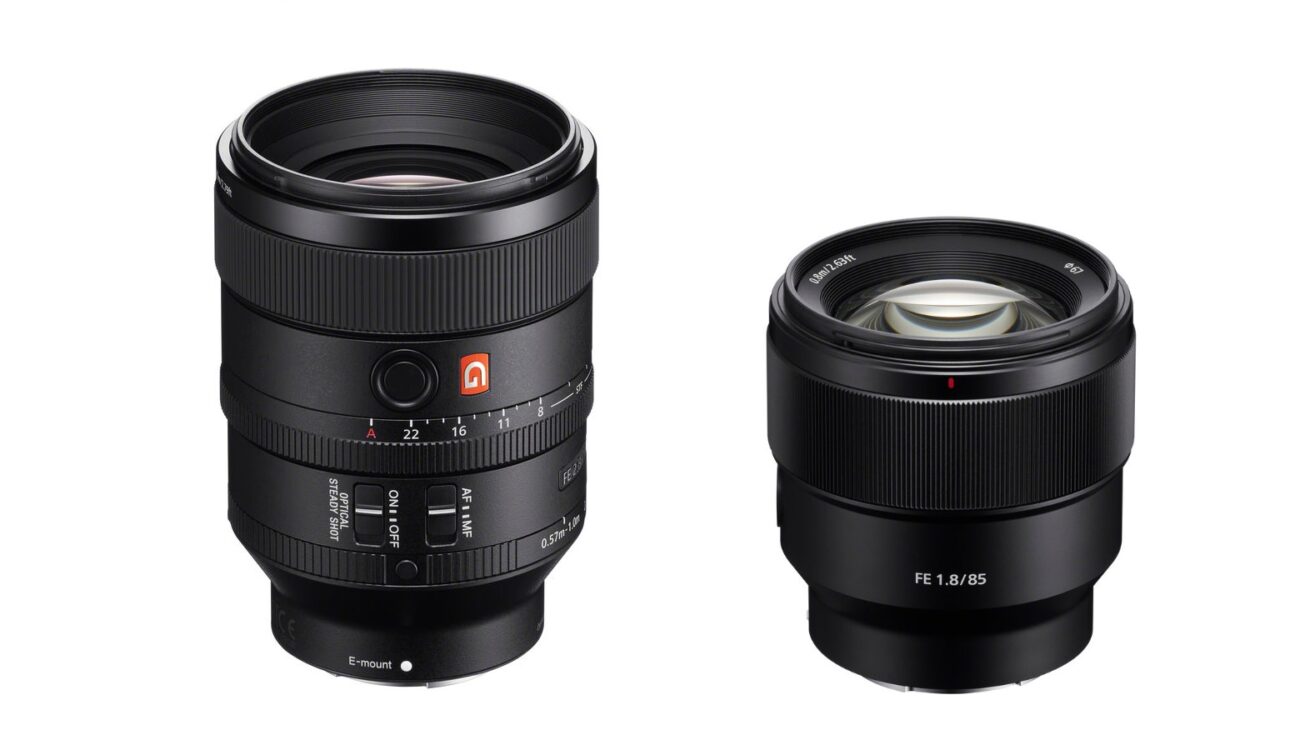 New Sony FE Prime Lenses - 100mm f/2.8 GM and 85mm f/1.8