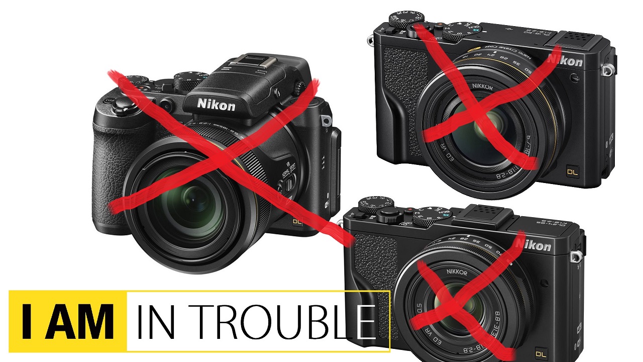ニコンがDLシリーズコンパクトカメラの発売を中止