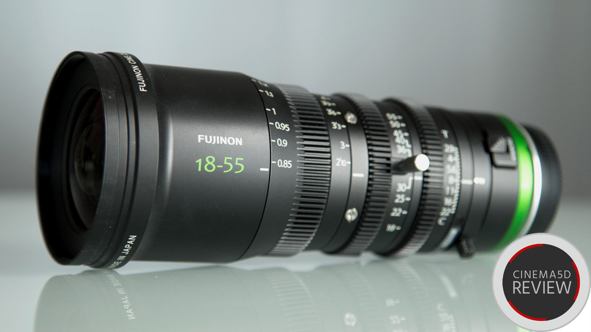 Reseña técnica del lente FUJINON MK18-55mm - El nuevo Zoom Cine E-Mount en el laboratorio