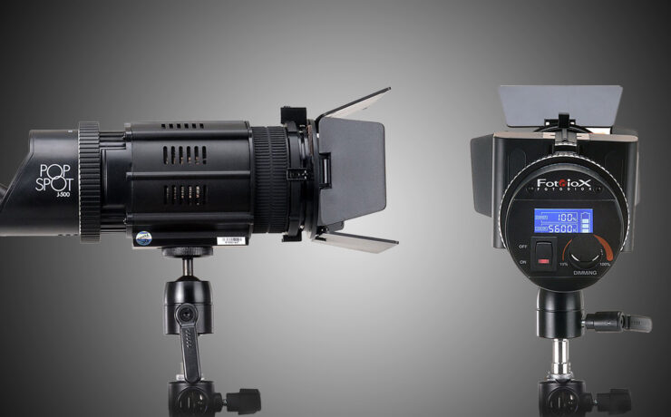 PopSpot J-500 LED - Fotodiox Introduces Pocket-Sized Fresnel Lights