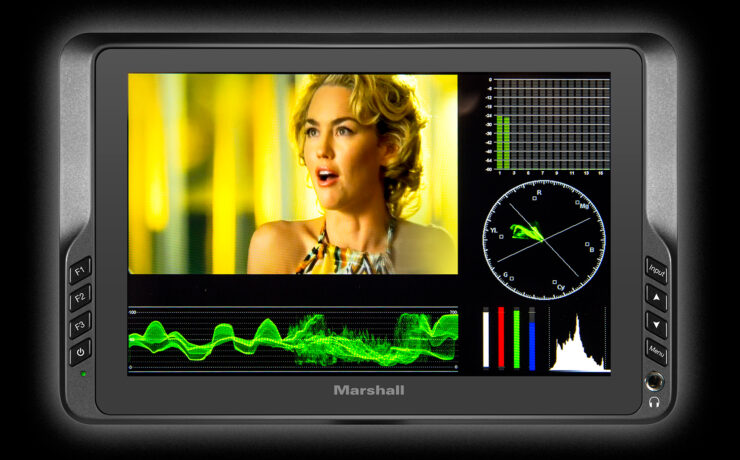 New Marshall 7" On-Camera Monitor V-LCD70W-SH