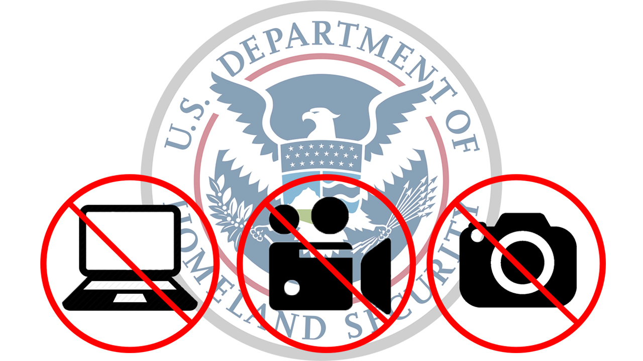New US Carry-On Restrictions For Large Electronic Devices - UK UPDATE