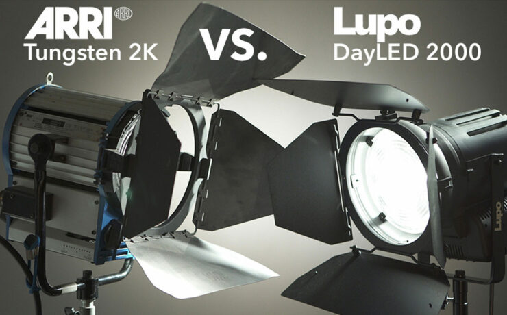 Lupo DayLED 2000 Fresnel vs. Arri 2K Fresnel