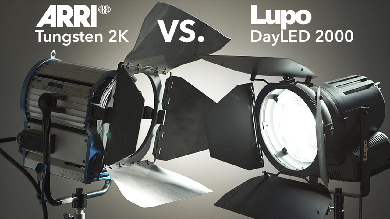 Lupo DayLED 2000 Fresnel vs. Arri 2K Fresnel
