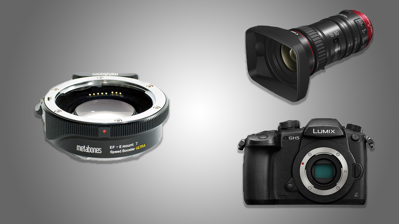 メタボーンズ（Metabones）ファームウエアアップデート － キヤノンCN-E 18-80mm T4.4とパナソニックGH5に対応