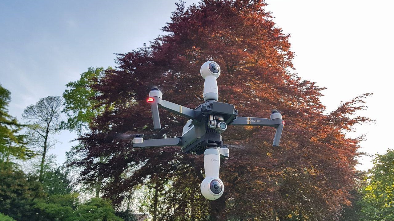 DJI Mavic Pro 3D Printed Camera Mount - Mount 360 Cams, Smartphones or Lights