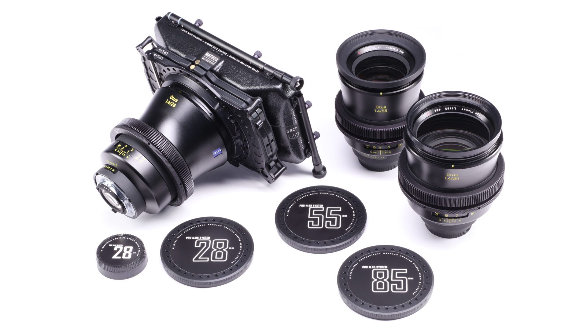 LockcircleがPRO M.95 Systemを発表　－ ZEISS Otusレンズを95mmシネマレンズ標準に変換