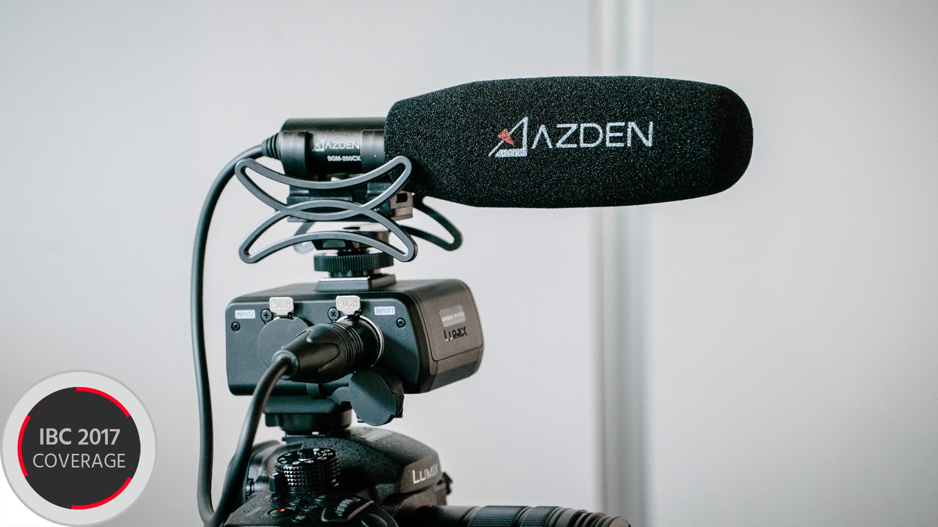 AzdenのSGM-250CX － 小型軽量のオンカメラマイクロフォン