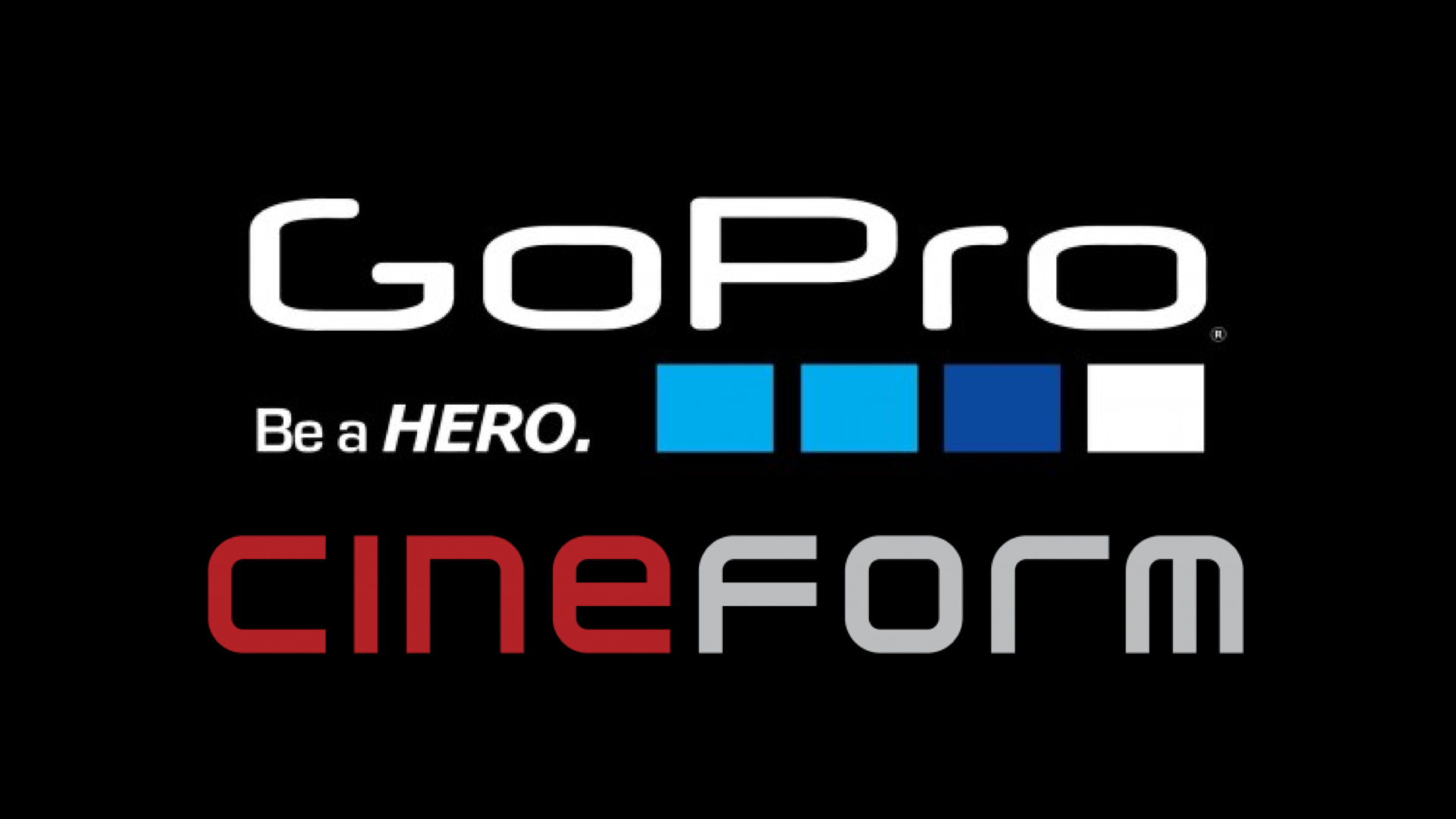 GoProの古くも効率的なCineFormコーデックがオープンソースに